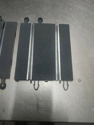Scalextric pista  para pasar de pista negra a gris