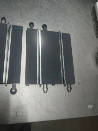 Scalextric pista  para pasar de pista negra a gris