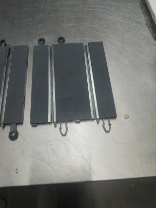 Scalextric pista  para pasar de pista negra a gris