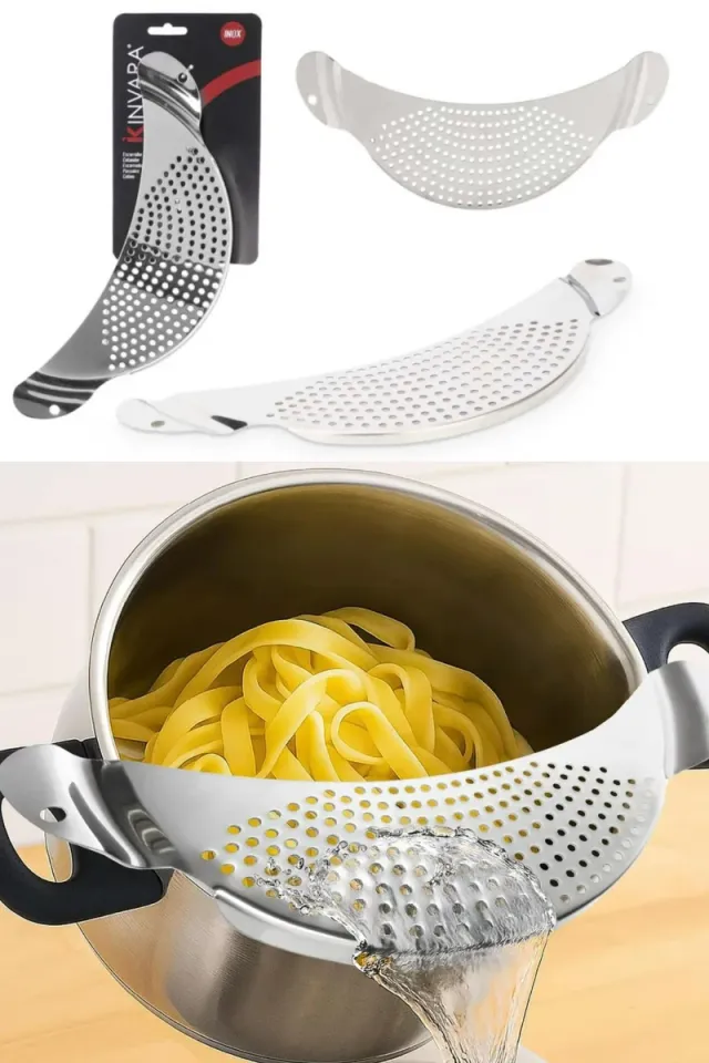 Scolapasta a mezza luna universale KINVARA