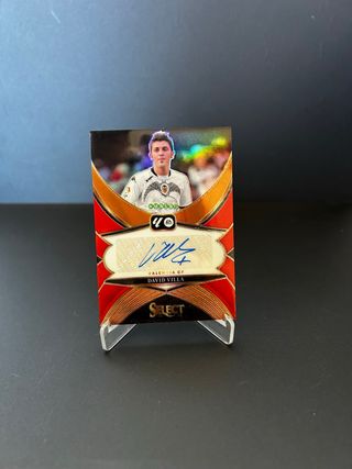 David Villa auto red Valencia