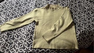 Camiseta verde oliva de manga larga