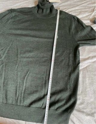 Jersey Cuello Alto Polo Ralph Lauren Verde Talla M