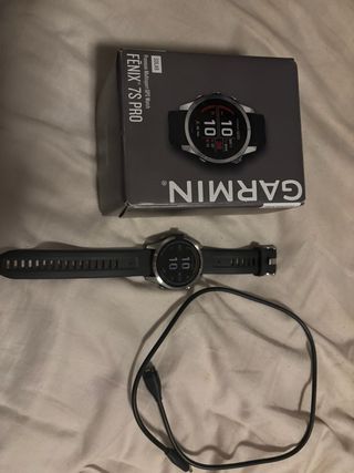 Garmin Fenix 7s Solar Pro + Caja y Cargador