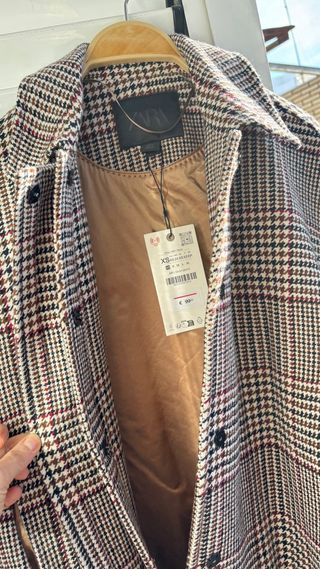 chaqueta de lana Zara