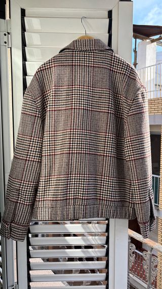 chaqueta de lana Zara