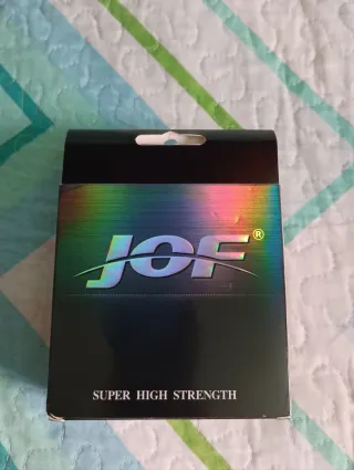 Hilo de Pesca Trenzado JOF PE x9 Gris