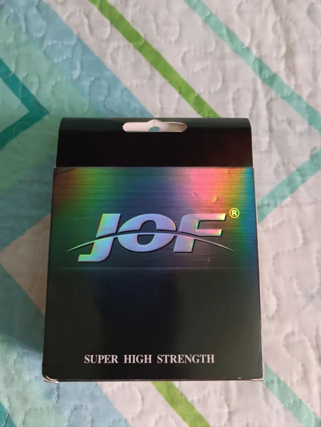 Hilo de Pesca Trenzado JOF PE x9 Gris