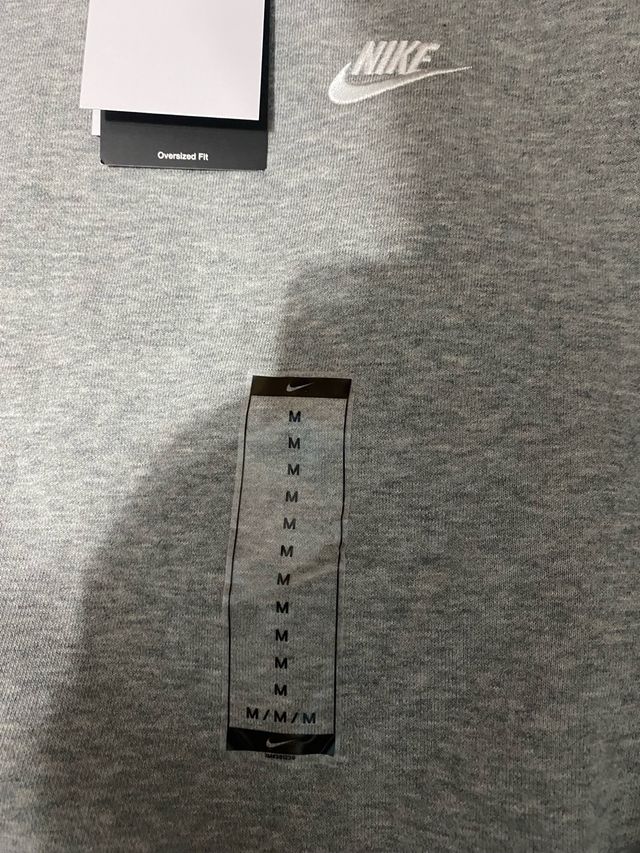 Sudadera Nike Gris Talla M Nueva
