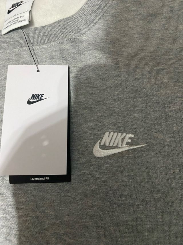 Sudadera Nike Gris Talla M Nueva