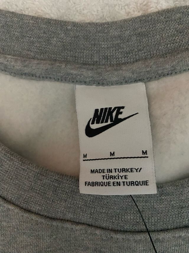 Sudadera Nike Gris Talla M Nueva