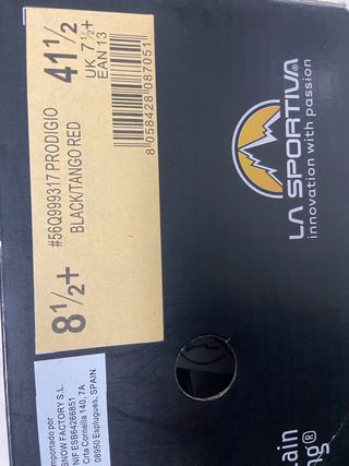 La Esportiva Prodigio black/red (Running) 41 1/2