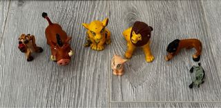 Lote Figuras PVC Rey León 90s Bully