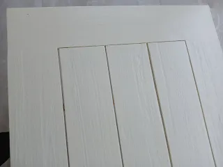 Mesa madera 200x100cms esmaltada color marfil/beig