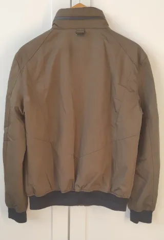 Chaqueta poliester hombre verde militar