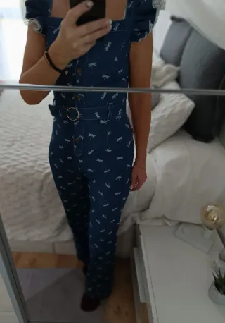 Mono largo estampado libélulas