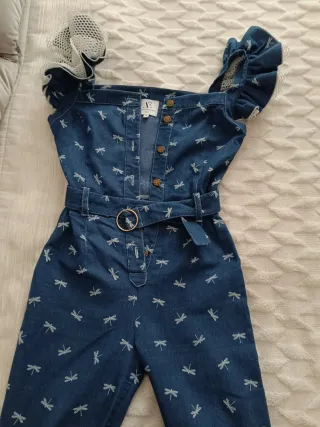 Mono largo estampado libélulas