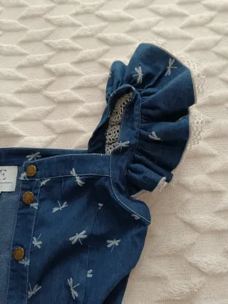 Mono largo estampado libélulas