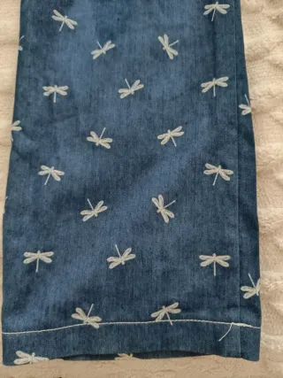 Mono largo estampado libélulas