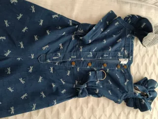 Mono largo estampado libélulas