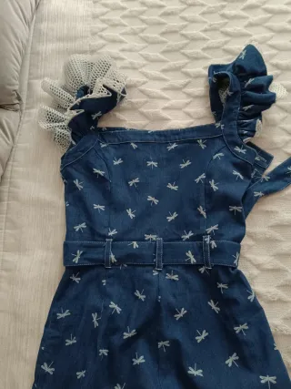 Mono largo estampado libélulas