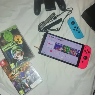 Nintendo Switch OLED Azul y Rosa