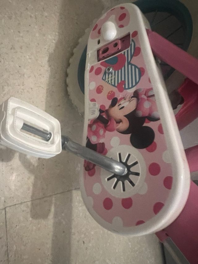 Bici Minnie 12 con ruedines