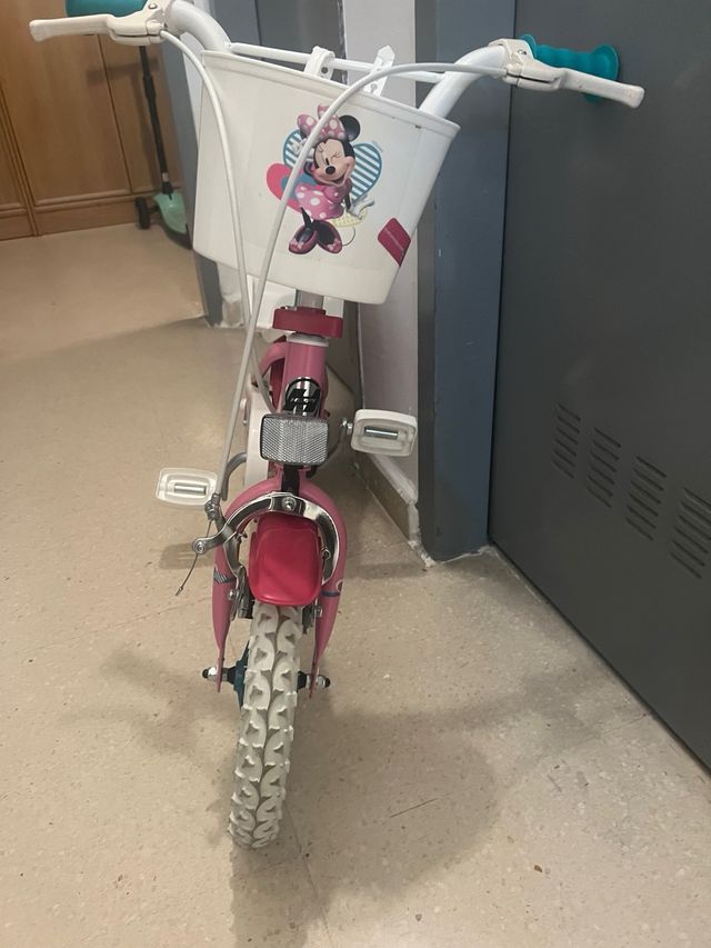 Bici Minnie 12 con ruedines