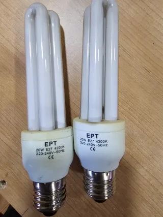 12 Bombillas EPT 20W 4200K