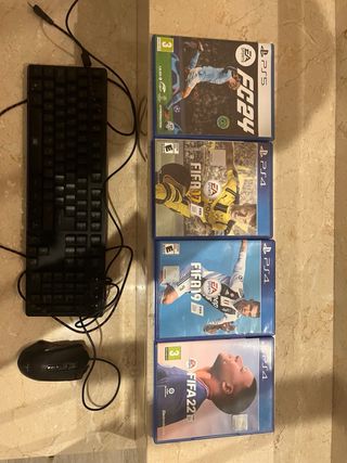 Pack Accesorios PS4/PS5: Volante, Juegos y Más