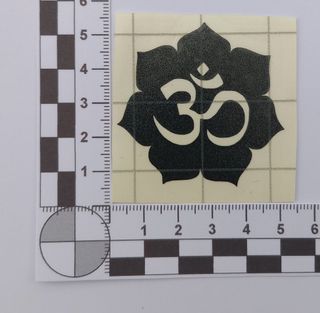 Pegatina símbolo Om