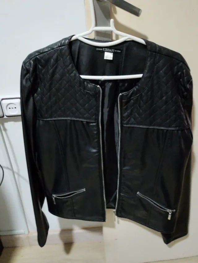 Chaqueta efecto piel URBAN