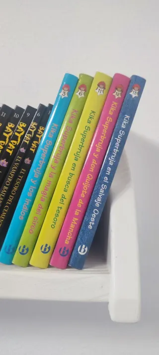 5 libros KIKA SUPERBRUJA