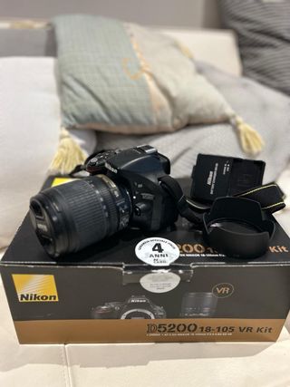 Nikon D5200 Kit Obiettivo 18-105 VR Full HD