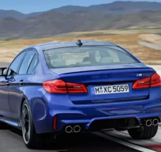 Bmw 73X27mm Logo Emblema M-Power de Maletero