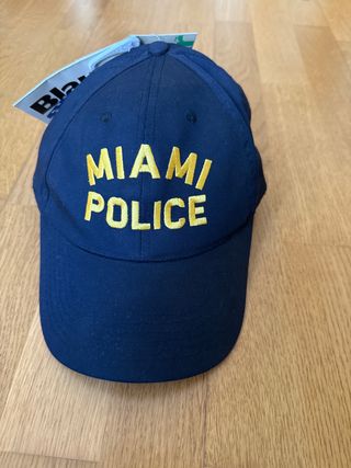 Gorra oficial de la Policía Miami