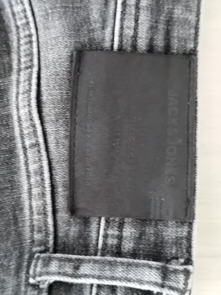 Pantalón vaquero gris talla 28 32 Jack&Jones