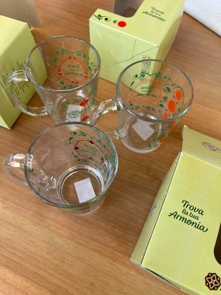 Tazze Mulino Bianco Armonia in vetro