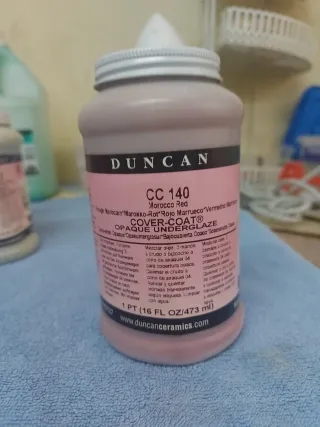 Duncan CC 140 Morocco Red Opaque Underglaze