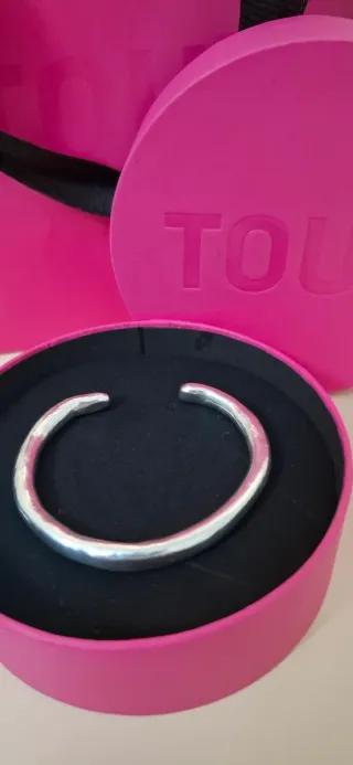 Pulsera Tous Duna Tube Plata