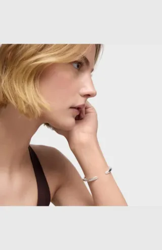 Pulsera Tous Duna Tube Plata