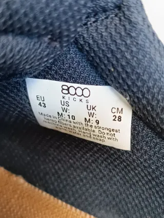 Zapatillas 8000 Kicks  TALLA:43 E3Y4581