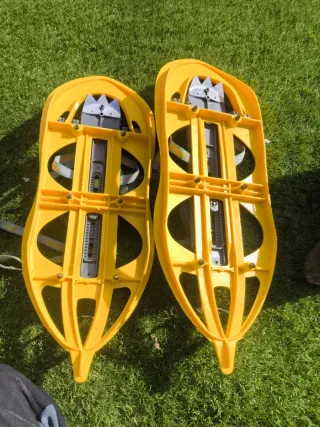 Raquetas de nieve y botas