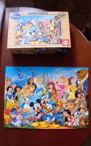2 Puzzles Disney Educa de 200 piezas y otro 100