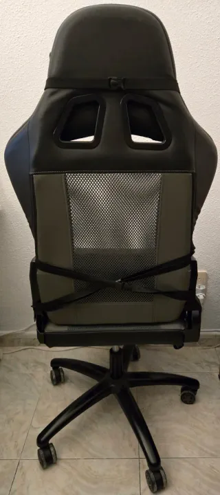 Silla Gaming MFavour Negra y Gris