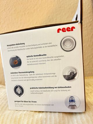 Calentador de biberones Reer Simply Hot