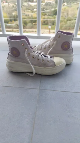 Scarpe Converse bambina lilla