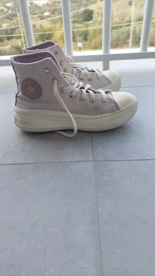 Scarpe Converse bambina lilla