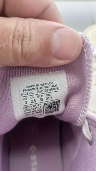 Scarpe Converse bambina lilla