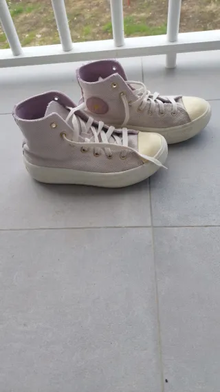 Scarpe Converse bambina lilla